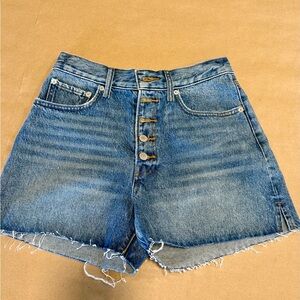 Lucky Brand NWT Traveler High Waist Jean Shorts
